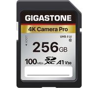 256GB SDXC Memory Card 4K Pro Series Transfer Speed Up to 100MB/s Compatible with Canon Nikon Sony Camcorder, A1 V30 UHS-I Class 10 for 4K UHD Video