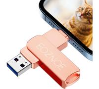 256GB USB Flash Drive for iPhone, iPhone Flash Drive, External Storage for Recording More Photos and Videos, High Speed USB Flash Drive Compatible with iPhone/iPad/Android/PC.