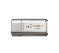 Kingston IronKey Locker+ 50 clé USB Chiffrement XTS-AES pour la Protection des données avec USBtoCloud Sauvegarde automatique-IKLP50-256GB