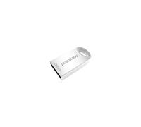 Transcend Clé USB JetFlash 256GB, Petite et compacte 3.1 Gen 1 (pour Porte-clés), Argent - TS256GJF710S