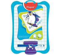 [258500-5] Maped Lot de 5 Ardoises effaçable Blanche Unie / Quad 20x28cm avec...