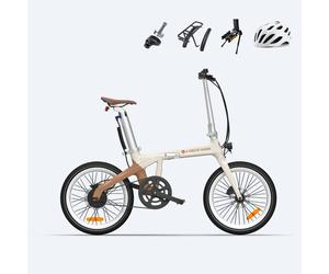 (259,96 € articles supplémentaires inclus) ADO Air Carbon : VTT pliant en carbone plus léger et plus performant - Latte