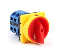 25a Off-on 4poles Isolator Switches 48x48mm Padlock Rotary Cam Switch Wyelv