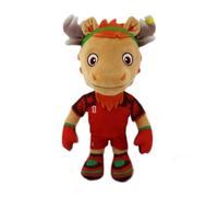 25CM Étoile De Mascotte Jouets,Élan Rempli De Coton PP Peluche Douce Enfants Bébé Filles Garçons Anniversaire,Peluche Mascotte Des Coupe Du Monde Match De Football 2026 Pour Garçons Et Filles