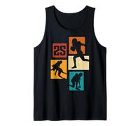 25e Anniversaire Football américain 25 Ans Homme Femme Débardeur