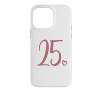 25e Anniversaire, pour Femme, Vingt-Cinq Chiffres de 25 Ans Coque pour iPhone 14 Pro Max