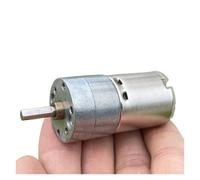 25GA-260 Démarreur électronique à engrenage 25 mm DC 6 V 9 V 12 V 32 tr/min Vitesse de semis grand couple réducteur de couple avec boîte de vitesses en métal Roue jouet robot WWECCQIJ