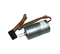 25GA-310 25mm 310 Gear electronic starter DC 5V-12V 16RPM-41RPM Full Metal Gearbox Reduction Geared electronic starter DIY Robot Smart Car RUAJOGYNVM