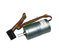 25GA-310 25mm 310 Gear electronic starter DC 5V-12V 16RPM-41RPM Full Metal Gearbox Reduction Geared electronic starter DIY Robot Smart Car RUAJOGYNVM