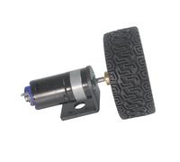 25GA-370 black leather deceleration electronic starter double-tooth deceleration low-speed electronic starter 6V12V24V model intelligent robot NWPNLXEA(1042RPM,6V)