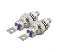 25HFR120 Redresseur de diode à montage sur goujon 1200 V 2 pièces à cathode positive anode négative 85A40A25A compatible avec les machines de soudage de charge de batterie, commandes de moteur