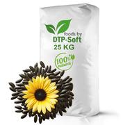 25kg de graines de tournesol noires pour oiseaux, nourriture pour oiseaux toute
