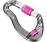 25kn Mousqueton Crochet de verrouillage à vis pour l'escalade Mountainering Rescue Equipment (rouge)