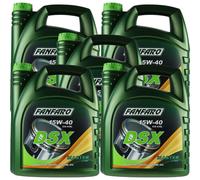25L Original FANFARO DSX 15W-40 API CG-4/SL Huile Moteur