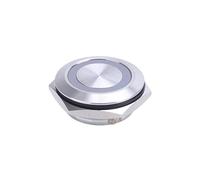25mm 3V5V6V 12V24V 110V220V Power Without Led Light Momentary Pressure Short Push Button Switch NO Led NWPNLXEA(RED LED_3V)