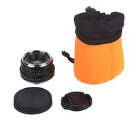 25mm F1.8 Objectif Multi - Couche pour Appareil Photo Hybride EF - M Mount, Argent - Grande Ouverture, Haute Qualité Optique, Compatible M2 / M3 / M5 / M6 / M10 / M100 / M50 (Noire)