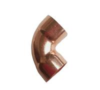25mm Inner Dia x1.2mm Thickness Scoket Weld Copper End Feed 90 Deg Elbow Coupler Plumbing Fitting Water Gas Oil