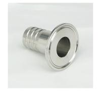 25mm Tube Barbed- Tri Clamp 1.5" Ferrule O/D 50.5mm 304 Stainless Steel Ferrule Clamp Pipe Connector Fitting