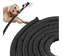 25mm x 3m Manchon de Câble Souple Ajustable Tissée Flexible, Gaines Câble Souple Ajustable, Manchon de Gestion des Câbles Tressé Extensible, Protecteur de Cordon pour Chien et Chat, Gaine de Câbles