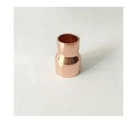 25mm X16mm Inner Diameter Copper End Feed Straight Reducing Coupling Plumbing Fitting Scoket Weld Water Gas Oil