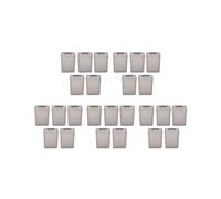 25Pcs 3.5 Pouces Ide Hdd Disque Dur Disque en Plastique Boîte de Rangement Case Cover Clôture Gris