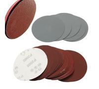 25PCS 5 inch Feuille Papier de Verre Polissage Ponçage Grit 800 1000 1500 2000 3000