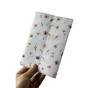 25Pcs beautiful wild flowers and butterfly Vellum Jacket Wrap suitable for a 5 x 7 Wedding Invitation pour Documents(Color2)
