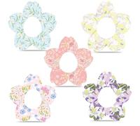 25pcs Fleurs Patch Capteur pour Dexcom G7, 5 Modèles à Motifs Floraux Imperméables Étanche Patch Respirants Capteur CGM Autocollants Compatibles avec Dexcom G7 CGM