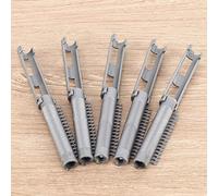 25pcs Hair Perm Tins - Outil de Coiffure Effort avec des Rouleaux et Clips Faciles à Usage pour le Salon Coiffure - Créez Bouclées, Ondulées et Moelleuses