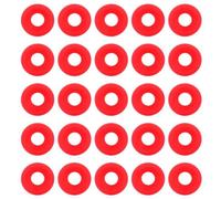25Pcs Joints Grolsch en Silicone Rouge pour Swing Flip Top Bouteille Home Brew Bière Bouteille Joints Silicium Grolsch Cap Swing T