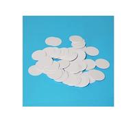 25PCS NTAG215 NFC Tags NFC Blanc PVC Tag 35mm (1.38in) Diamètre Carte Ronde,Mémoire de 504 Octets, Compatibles avec Amiibo