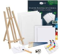25pcs peinture acrylique Corsica in hevalet de table London