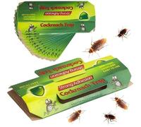25PCS Pièges à Cafards Collant, Produit Anti Cafards Puissant Hauteur Réglable, Piege a Blatte Cafar PIEGE POUR NUISIBLE DE LA MAIS