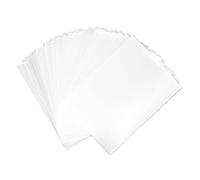 25pcs Plastique Fou Feuille Imprimable 20x14,5cm Kit de Papier Shrinky Dink Clair Shrink Plastic Sheets pour Enfants Loisirs Créatifs, la Fabrication de Porte-Clés Boucles d'Oreilles