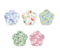 25pcs Protections de Capteur pour Libre 2/3, Patchs Adhésifs Imperméables à Motif Floral Patchs Anti-Transpiration Compatibles avec Libre (5 Styles)