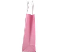 25pcs Sac Présent pour le Sac de Faveur de Mariage avec Poignée, Grande capacité, Idéal pour la Fête, le Shopping, Sortant, Pas Facile à Plisser (PINK)