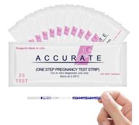25pcs Test de grossesse rapide, ultra-précoce Test de grossesse, HCG Détection Précoce,10 mIU/ml, Rapide, sûr, fiable et facile, Test d'urine, Détection rapide en 3 minutes