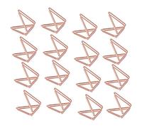 25Pièces Clips Photo et Mémo Triangle Support Étagère Original pour Cartes de Visite et Messages Décoration et Pratique