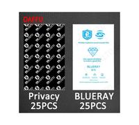 (25Privacy 25BlueRAY) Film Hydrogel Mat TPU pour protection d'écran de tablette et téléphone portable, feuille