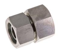 25S & 30S Acier inoxydable Droit avec pivot 400 bar Joint torique FKM Cône d'etancheite ISO 8434-1