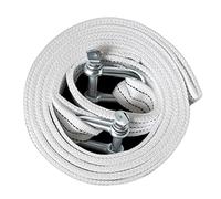 25T Corde Remorquage Voiture Robuste Élargissement Multicouche Sangle De Remorquage Haute Résistance Câble Remorquage Récupération Route Sangle Treuil Hors Route (Size:8M/26.2ft)(8m)