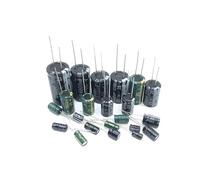 25v 10uf 22uf 33uf 47uf 68uf 100uf 220uf 330uf 470uf 1000uf 2200uf 3300uf 4700uf 6800uf 10000uf Aluminum Electrolytic Capacitor AUOQKQUT(25v470uf 8x12 50pcs)