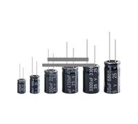 25V Aluminum Electrolytic Capacitor 10UF 22UF 33UF 47UF 100UF 220UF 470UF 680UF 1000UF 2200UF 3300UF 4700UF 6800UF 22000UF EKFBQBGW(25V 1000UF 20PCS)