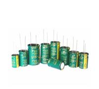 25V High Frequency Aluminum Capacitor 680UF 1000UF 1200UF 1500UF 1800UF 2200UF 3300UF 4700UF 6800UF 10000UF 22000UF EKFBQBGW(100 UF 10 Pcs)