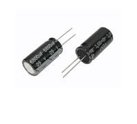 25V6800UF 16x30mm Aluminum Electrolytic Capacitor 6800uf 25v 6800uf25v 25v6800mf 6800mf25v 25v6800MFD 25wv 25vdc 10000uf AUOQKQUT(25v100uf 5x11 50pcs)