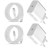 25W Charger And Cable For Ipad Pro 13, 12.9, 11 2024 2023 2022 2021 2020 2019 M4 M2 M1, Ipad Air 5 4, Mini 6/Iphone 16E 16 15 14 13 12 11/Apple I-Pad Air 25W 3 4 5/Mini 3 4 5 6/Ipad 8Th 9Th 10Th