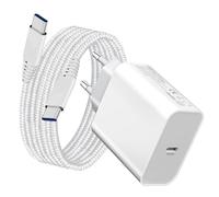 25W Chargeur Secteur USB C avec Cable pour Samsung A54 5G/A35 5G/A23 5G/A14 A33 A13 A25 A26 A36/S23/S23 Plus/S25 Ultra/S24/S21 FE/A05S Galaxy Note 20 M33 M23 A04S,Z Fold 4 5 Prise Adaptateur iPhone