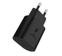 25W Chargeur USB C Secteur Charge Rapide pour Samsung Galaxy S24/S23/S22/S21/S20 Ultra/Note 20/Note 10/Note 9/Note 8/A73/A53/A52/S10/S9, Adaptateur Type C Mural Alimentation Prise