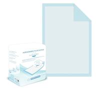 25x ARNOMED alèses d'incontinence à Usage Unique , alèses absorbantes 60x90cm, alèses pour bébé à Usage Unique, alèses de lit en Cellulose 5 Couches en Cas d'incontinence, alèses à Usage Unique