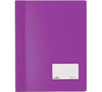 25x Durable 268012 Dossier de classement rapide DURALUX® A4 extra-large film translucide violet